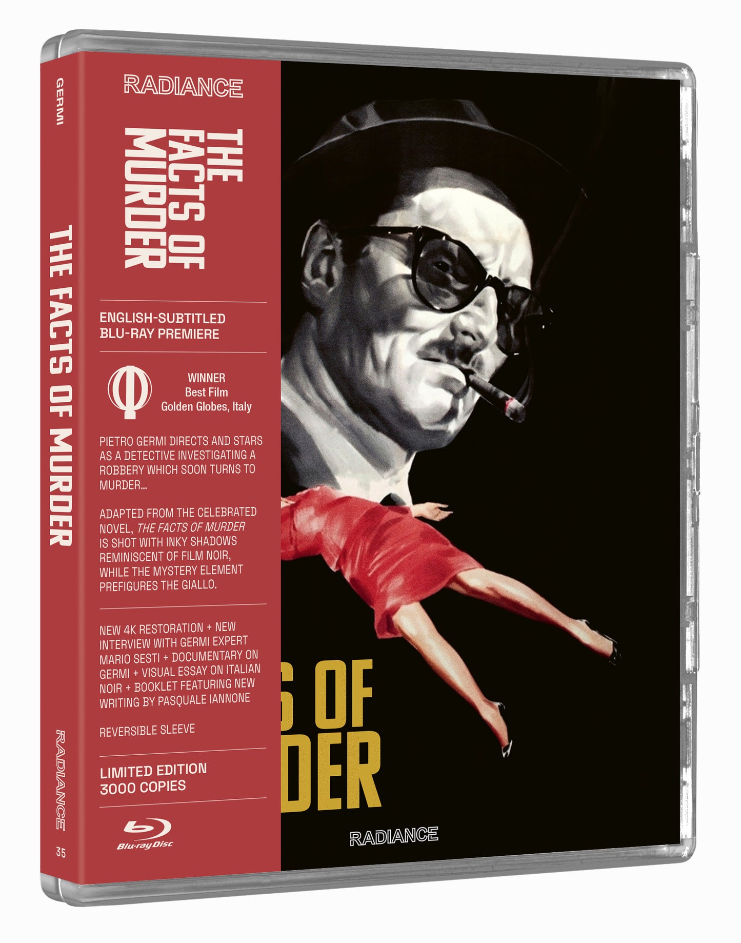The Facts of Murder (Limited Edition) (Blu-ray) 3D Art