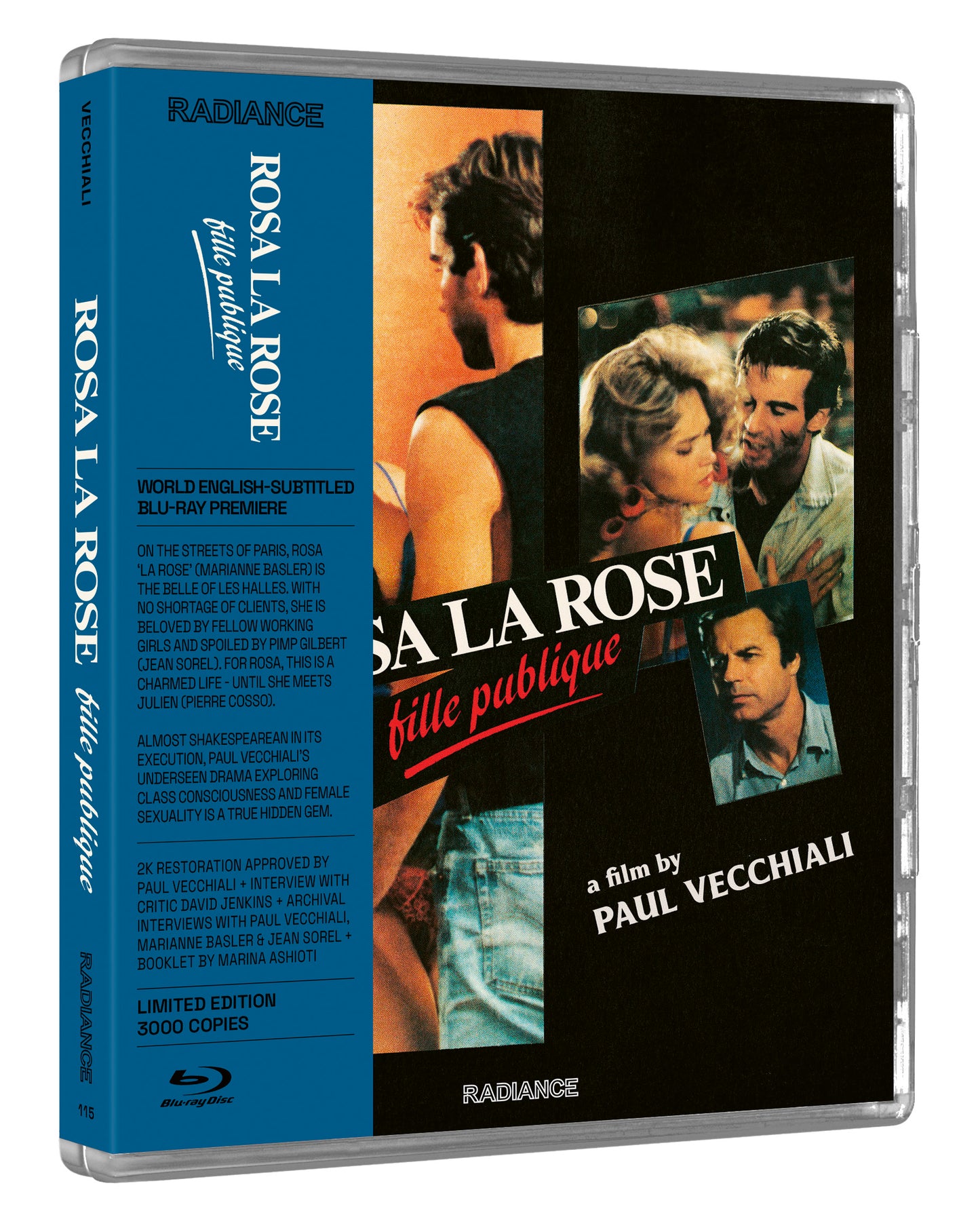 Rosa La Rose, Fille Publique (Limited Edition) (Blu-ray) 3D Art