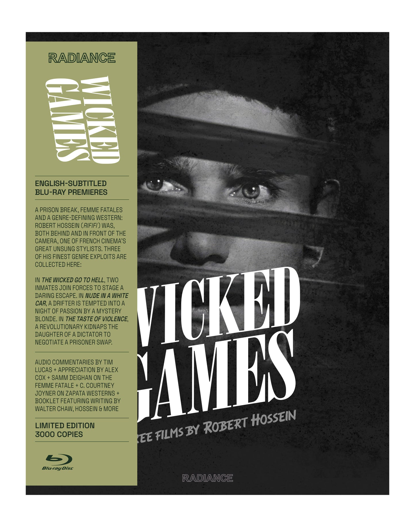 Wicked Games: Three Films By Robert Hossein (Limited Edition) (Blu-ray) Cover Art