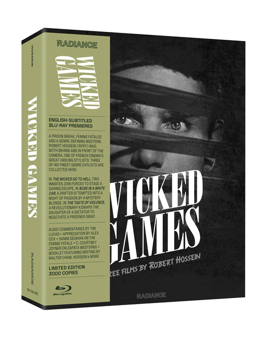 Wicked Games: Three Films By Robert Hossein (Limited Edition) (Blu-ray) 3D Art