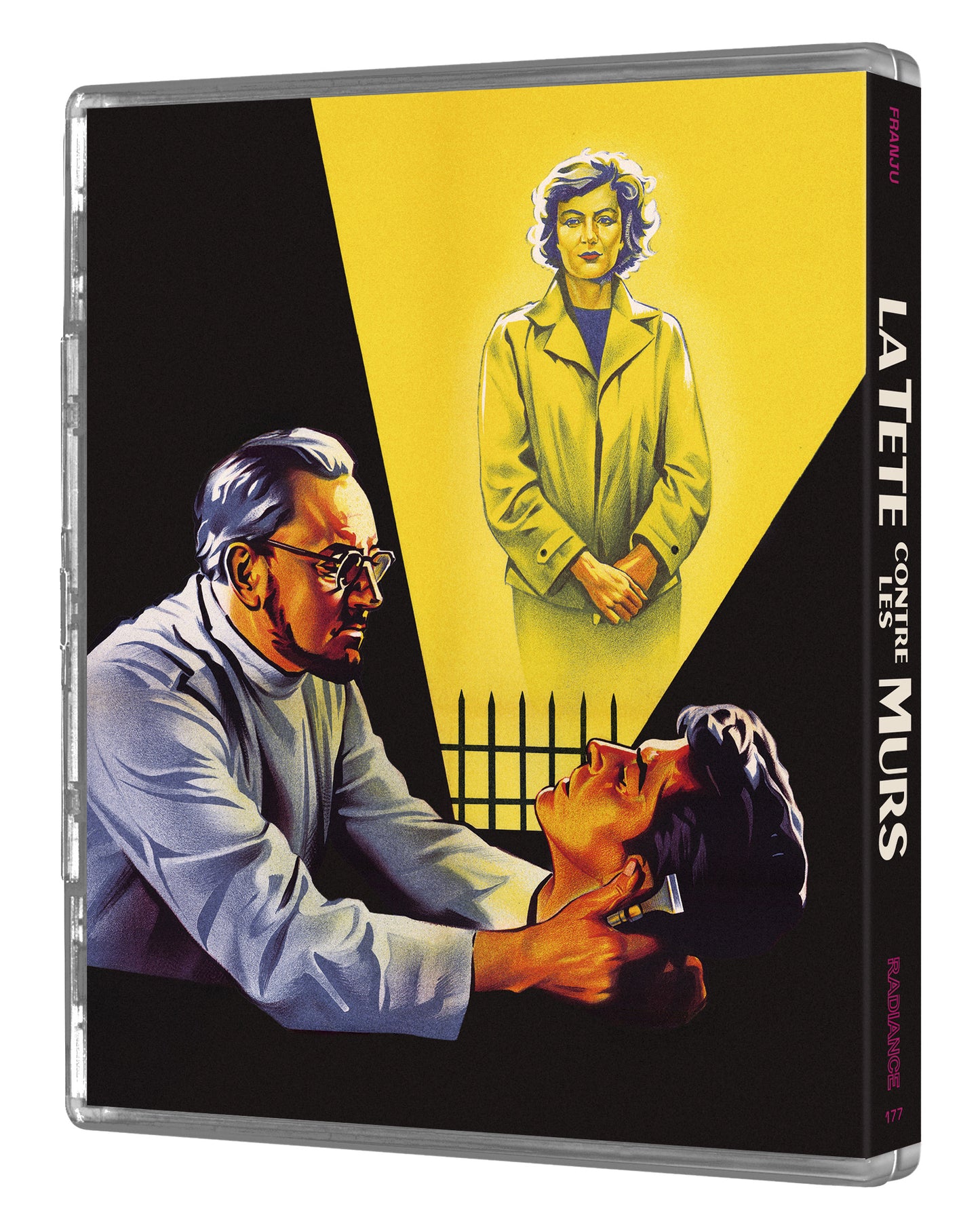 La tête contre les murs (Limited Edition) (Blu-ray) Back Cover
