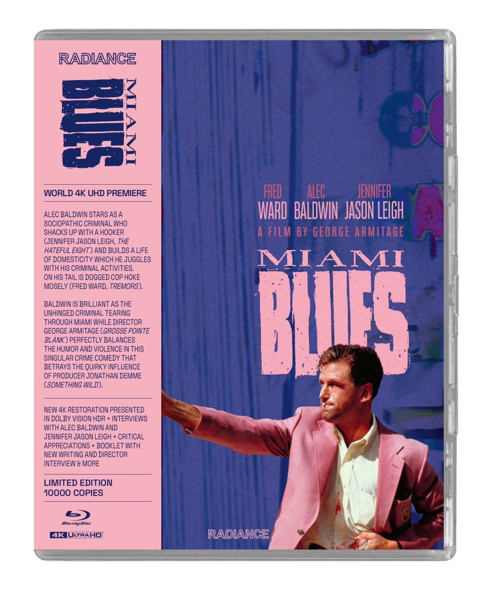 N602　Blu-rayDisc　ブルーレイ　クリミナル・ミッション('15米) Miami Blues (Limited Edition) (4K Ultra HD + Blu-ray) | Radiance