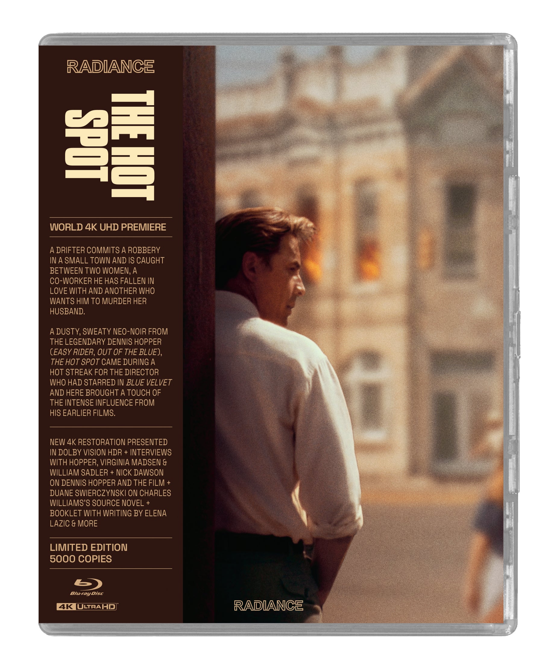 The Hot Spot (Limited Edition) (4K Ultra HD + Blu-ray) Cover Art