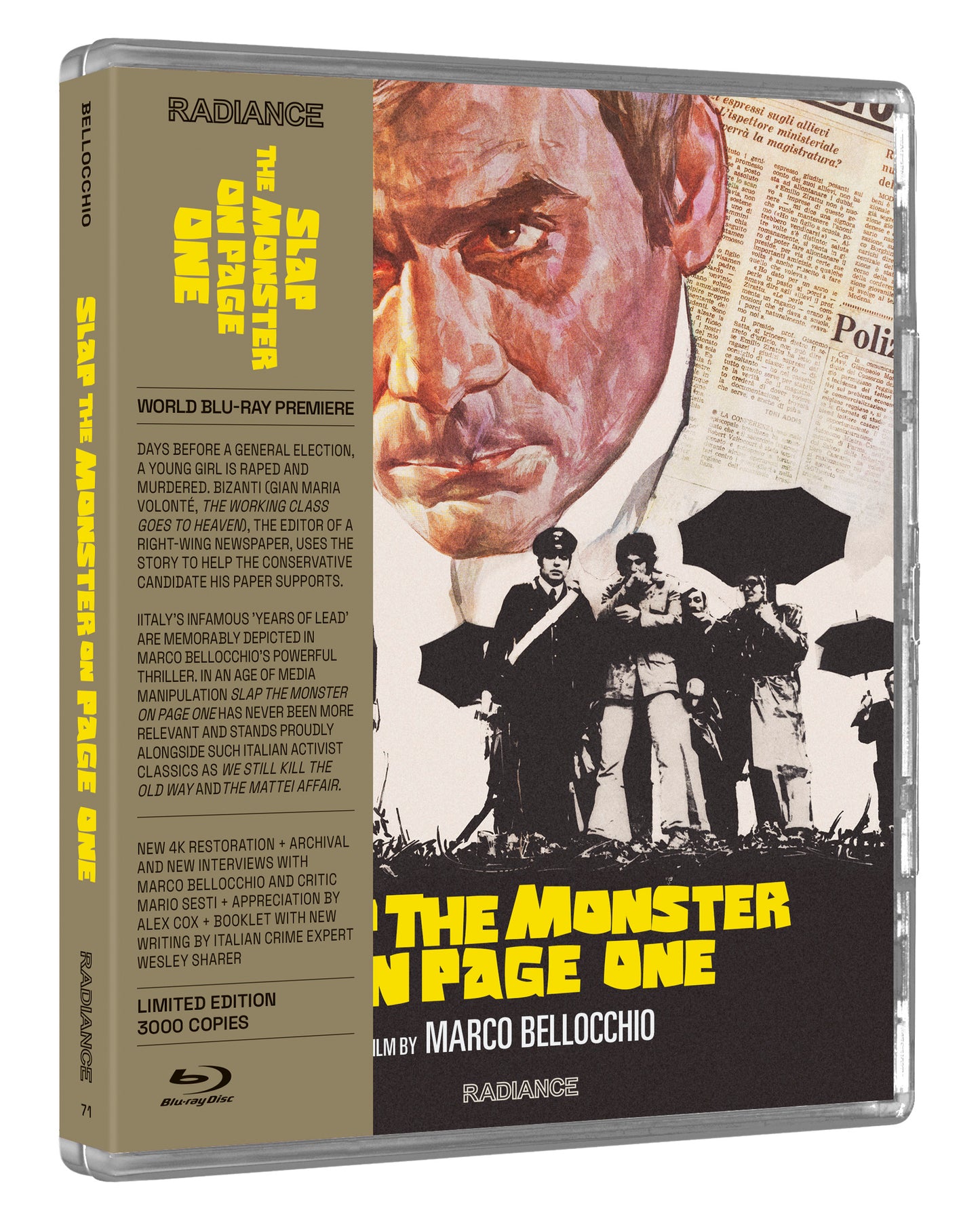 Slap the Monster on Page One (Limited Edition) (Blu-ray) 3D Art