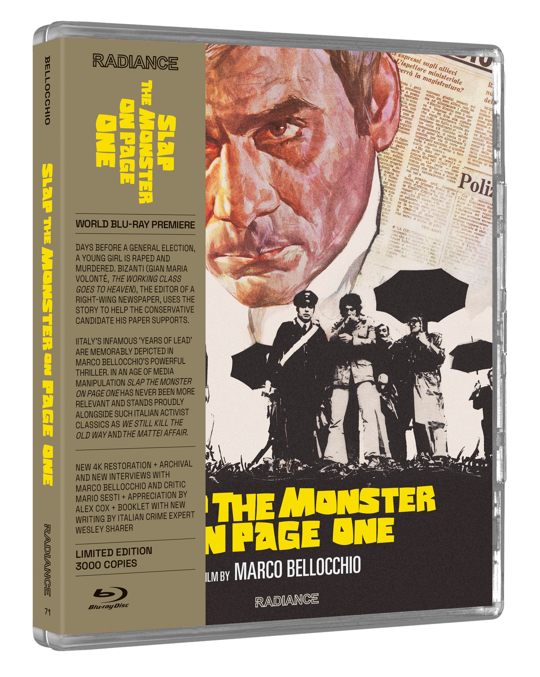 Slap the Monster on Page One (Limited Edition) (Blu-ray) 3D Art