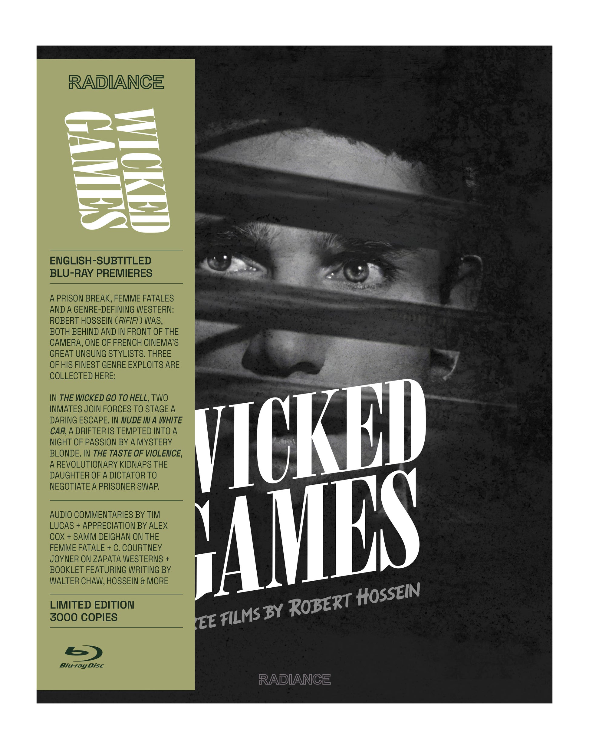 Wicked Games: Three Films By Robert Hossein (Limited Edition) (Blu-ray) Cover Art