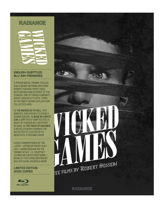 Wicked Games: Three Films By Robert Hossein (Limited Edition) (Blu-ray) Cover Art