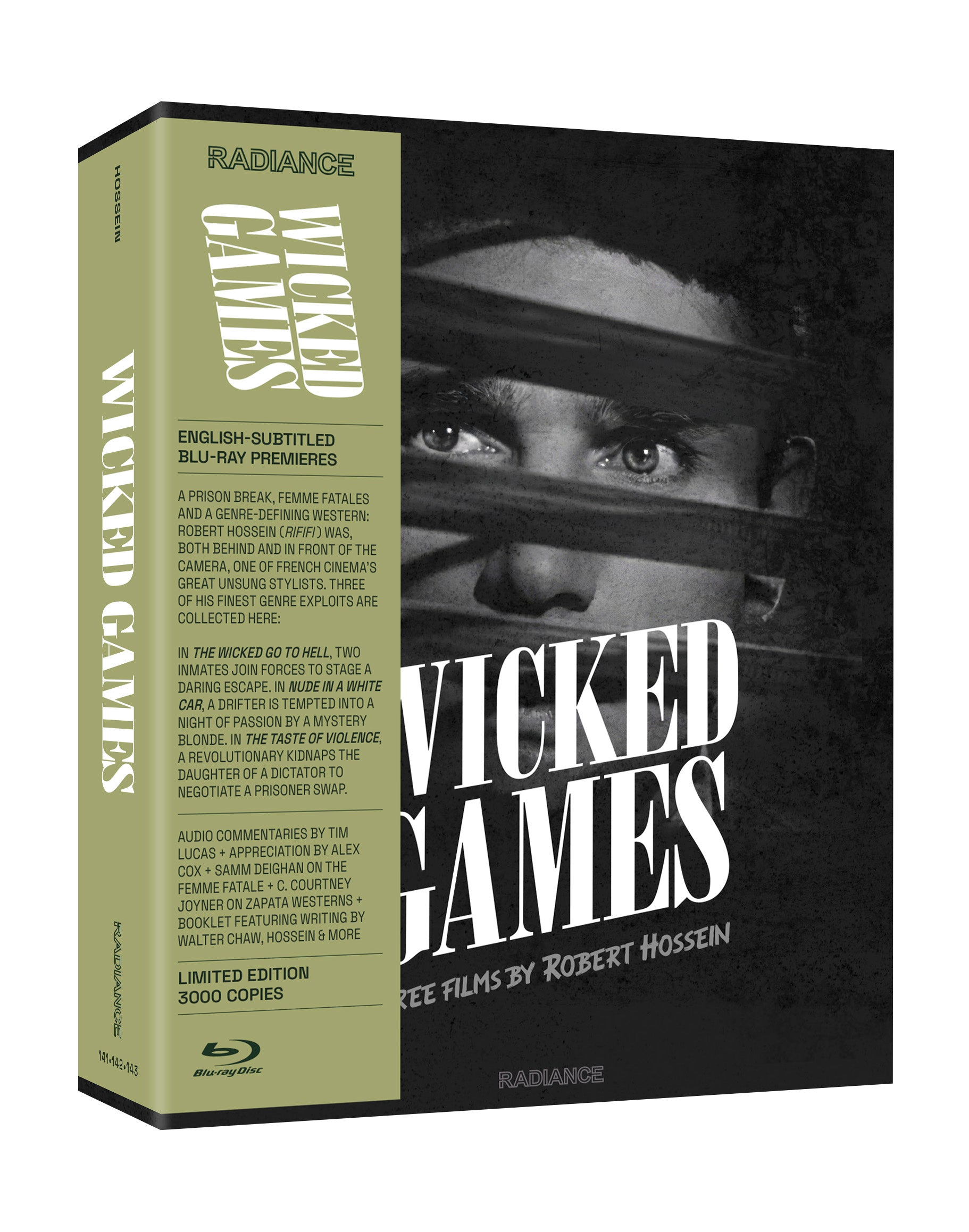 Wicked Games: Three Films By Robert Hossein (Limited Edition) (Blu-ray) 3D Art