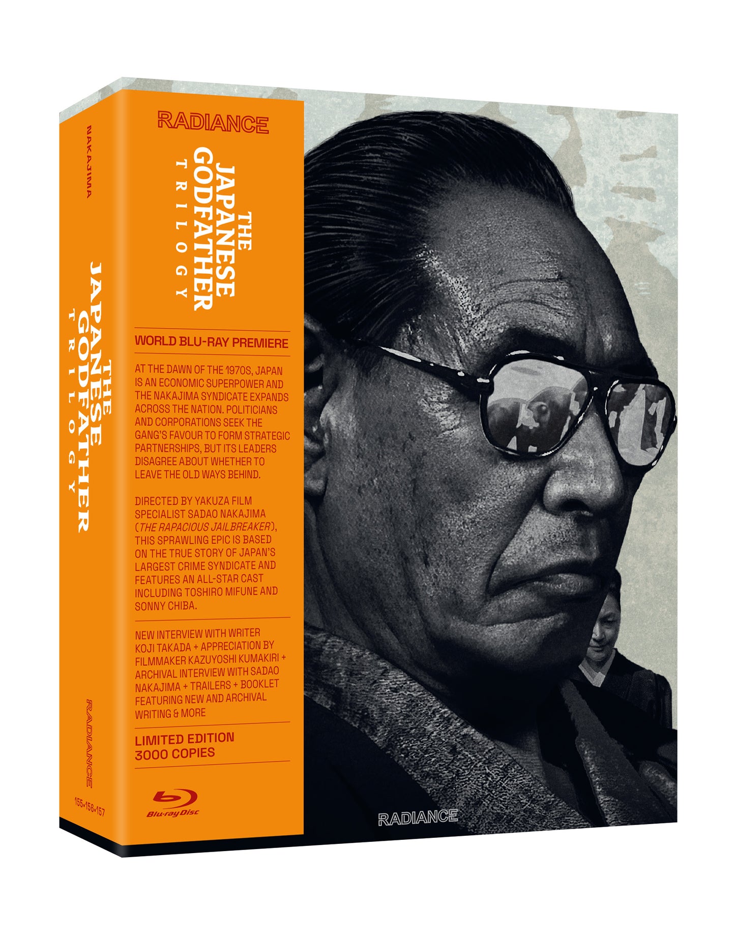 The Japanese Godfather Triology (Limited Edition) (Blu-ray) 3D Art