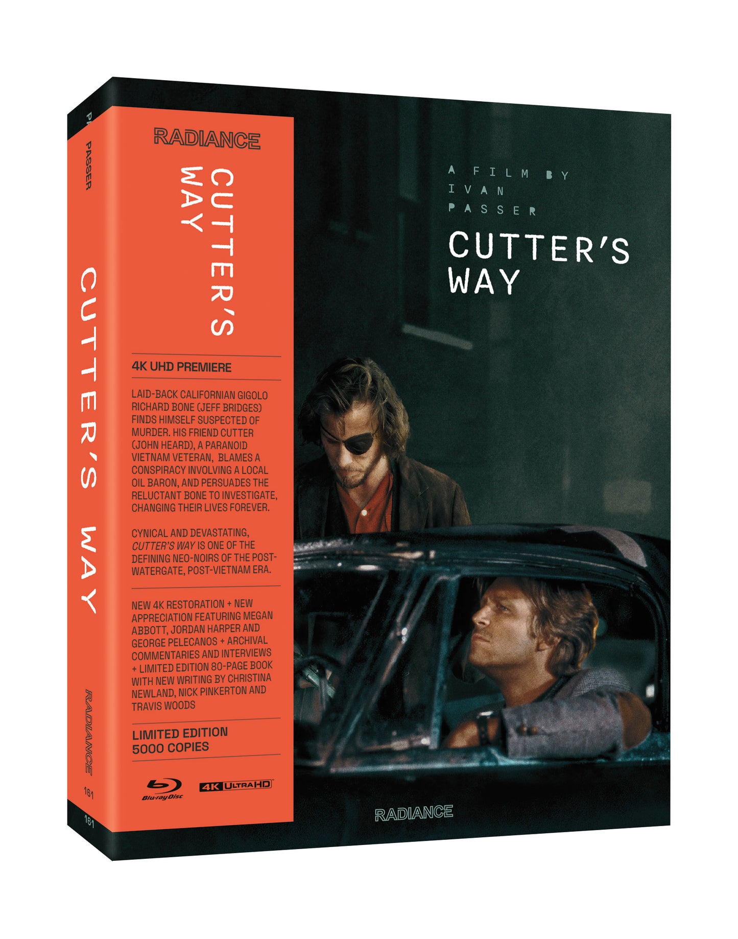 Cutter's Way (Limited Edition) (4K Ultra HD) 3D Art