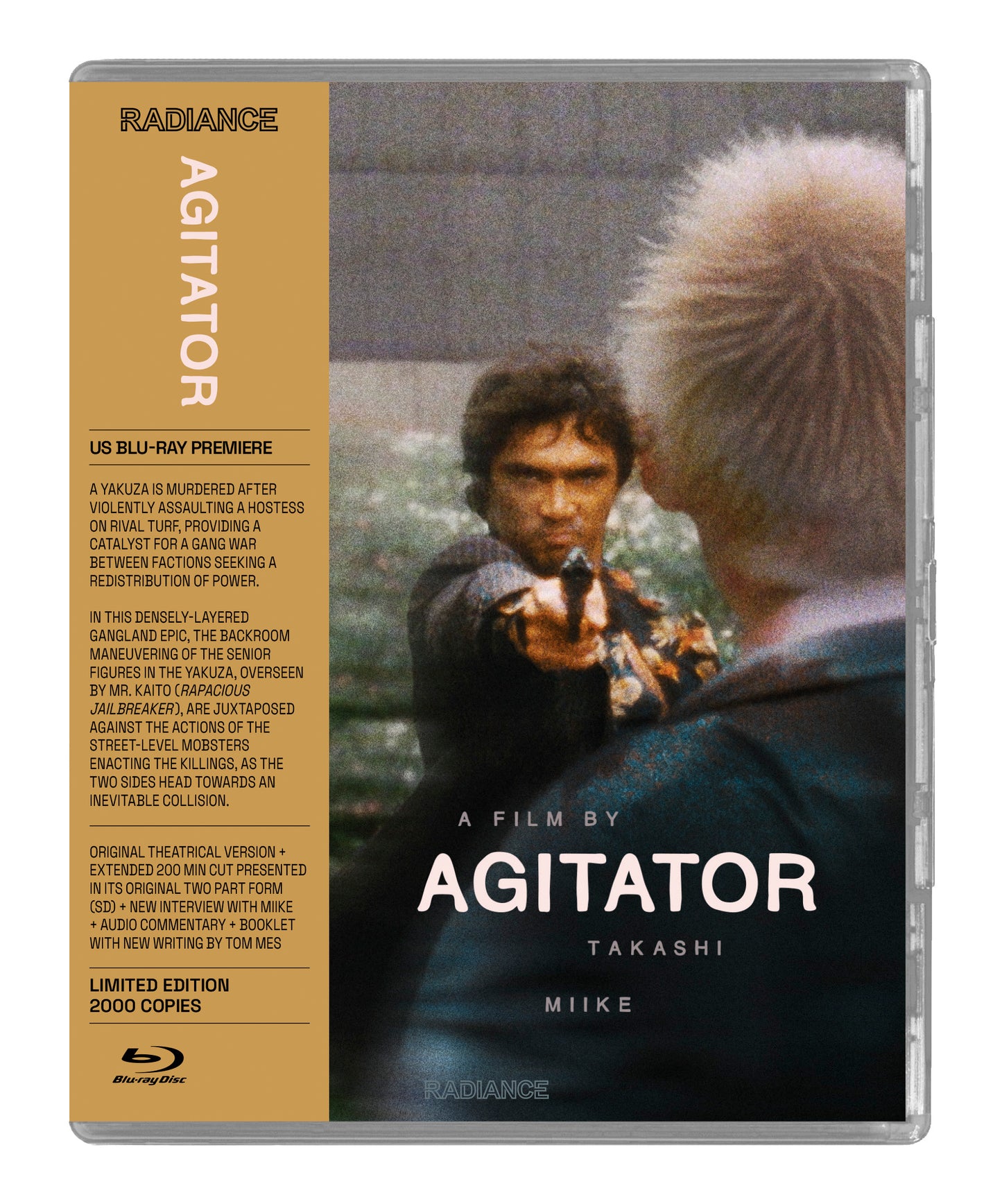Agitator (Limited Edition) (Blu-ray) Cover Art