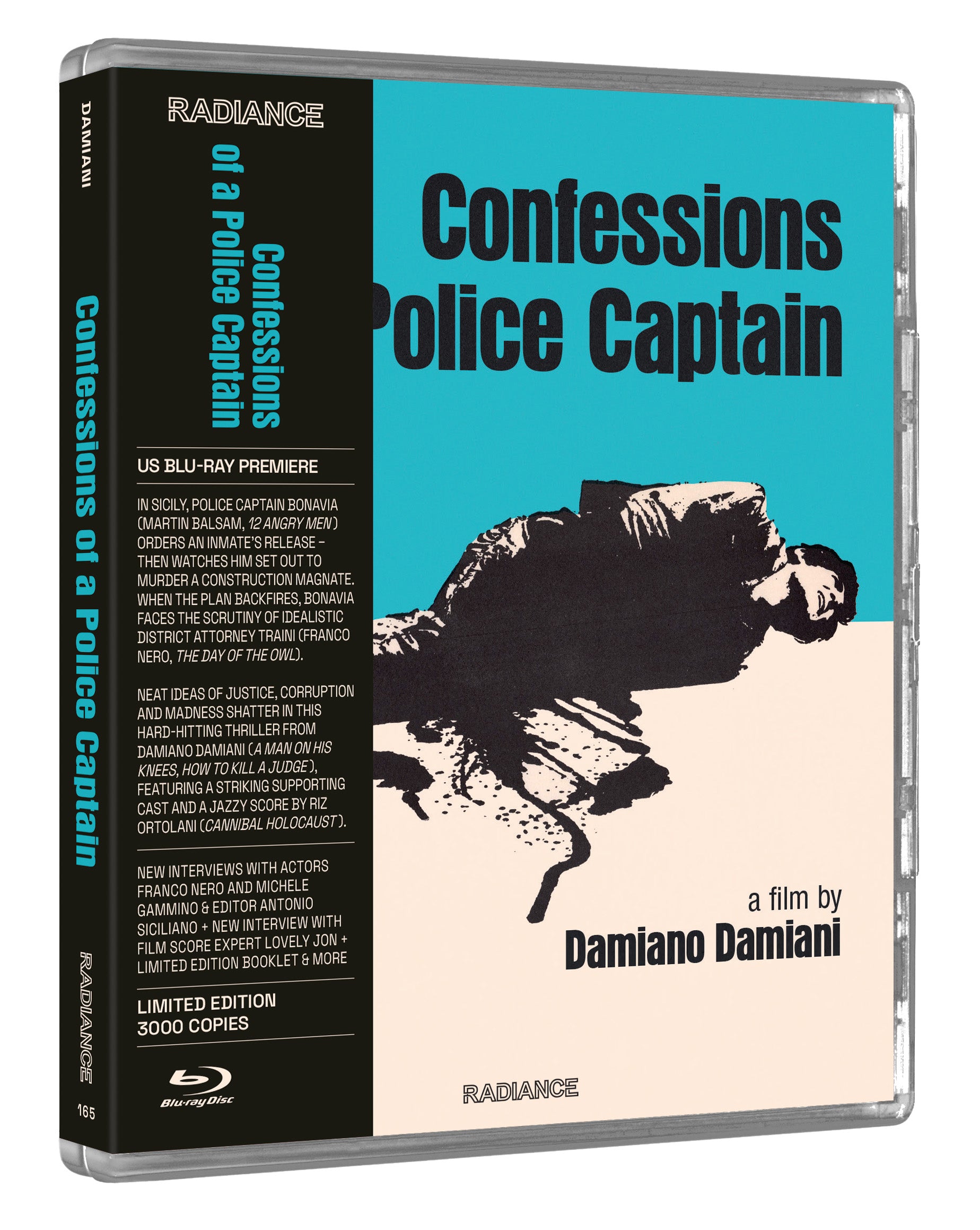 Confessions of a Police Captain (Limited Edition) (Blu-ray) 3D Art