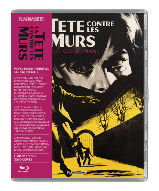 La tête contre les murs (Limited Edition) (Blu-ray) Cover Art