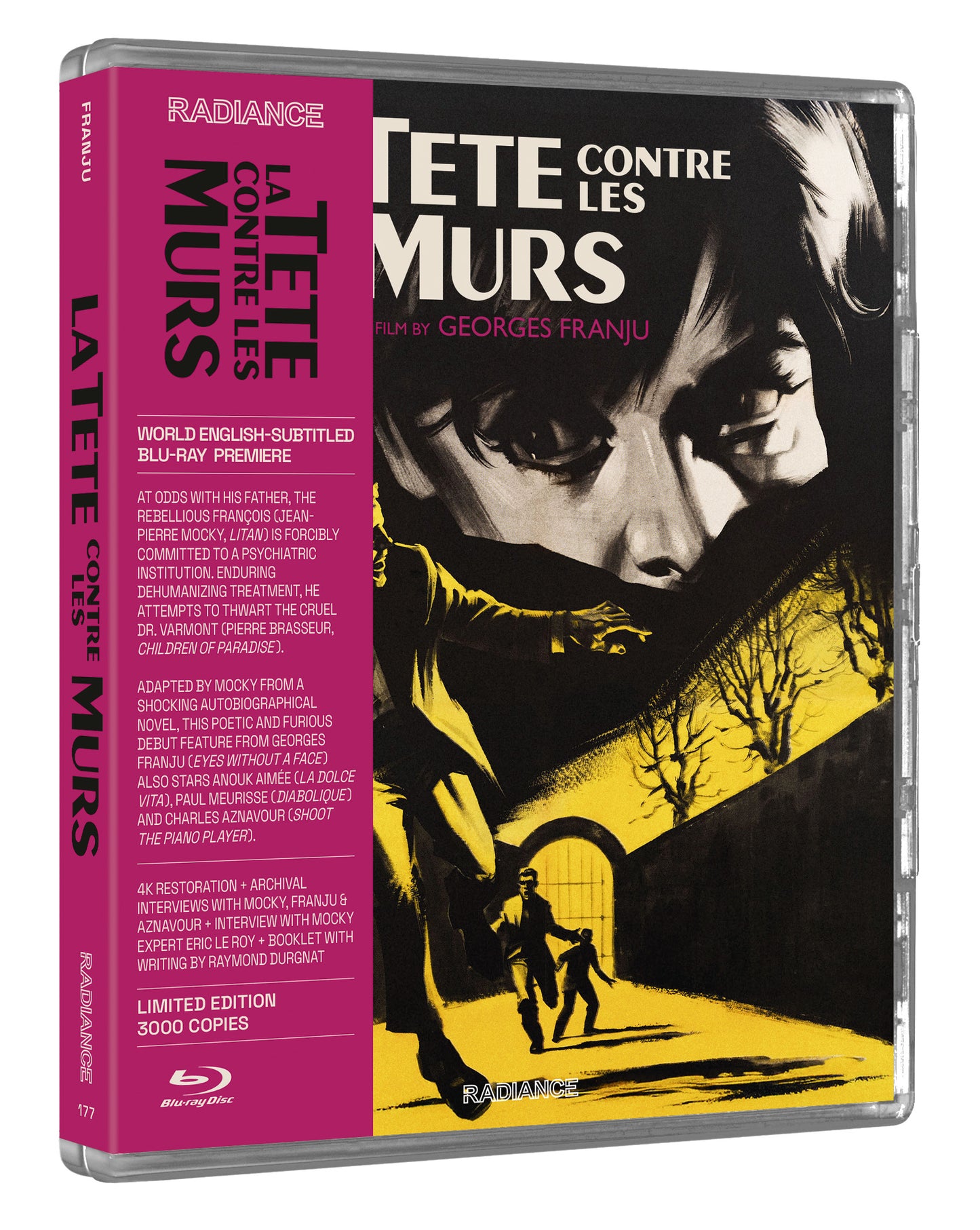 La tête contre les murs (Limited Edition) (Blu-ray) 3D Art