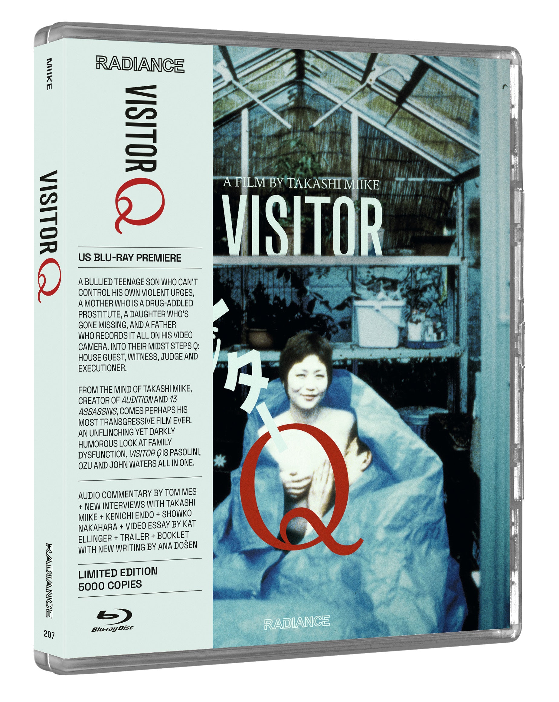 Visitor Q (Limited Edition) (Blu-ray) | Radiance – Radiance Films U.S.