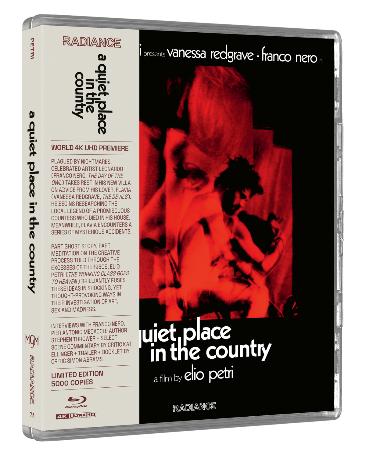 A Quiet Place in the Country (Limited Edition) (4K Ultra HD + Blu-ray) PREORDER